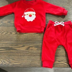 Amazon Kids Red Santa Matching Set